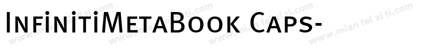 InfinitiMetaBook Caps字体转换